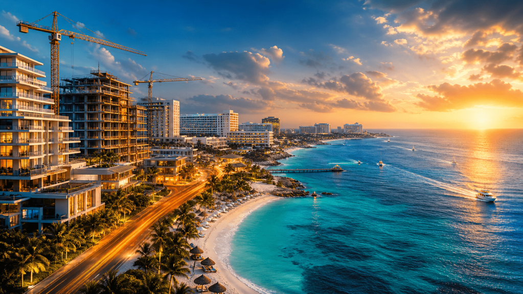 Cancún et Riviera Maya : 4 420 nouvelles chambres d’hôtel en construction, un signal fort pour les investisseurs immobiliers